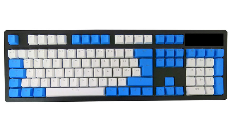 Tai-Hao 114 Key PBT Keycaps - Blue Drop - أكسسوار لوحة مفاتيح